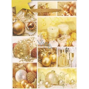 Nekupto Gift paper bag 32.5 x 26 x 13 cm Christmas 1245 01 WBL