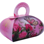 The English Soap Company Seife Summer Rose 260g – Große Pflegeseife Mit Sheabutter, Vegan & Plastikfrei