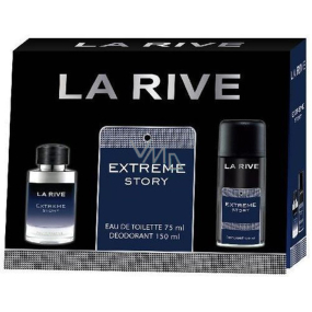 La Rive Extreme Story eau de toilette for men 75 ml + deodorant spray 150 ml, gift set