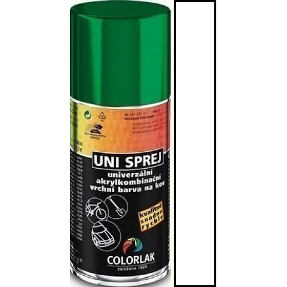 Colorlak Uni Universal Acrylic Combination Paint Spray 1000 White Gloss 160 ml
