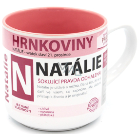 Nekupto Pots A mug named Natalie 0.4 liters