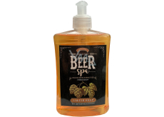Bohemia Gifts Beer Spa extract from brewer's yeast and hops beer liquid soap 500 ml
