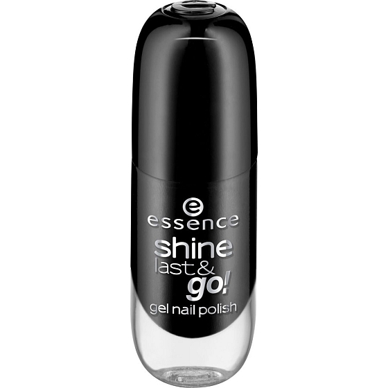 Essence Shine Last & Go! nail polish 46 Black Is Back 8 ml