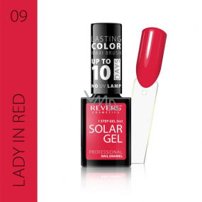 Revers Solar Gel gel nail polish 09 Lady in Red 12 ml