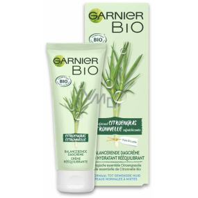Garnier Bio Fresh Lemongrass Organic Oil of Lemongrass and Aloe Vera Balancing Moisturizing Cream for Normal to Combination Skin 50 ml