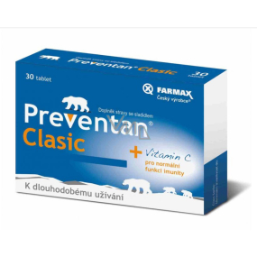 Farmax Prevetan Clasic food supplement for optimal immunity 30 tablets