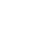 Spontex Broom stick black 120 cm fine thread, hinge