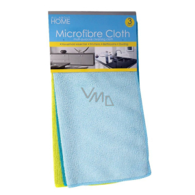 All About Home microfiber cloth 32 x 32 cm 3 pieces