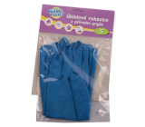 Home Point Suede cleaning gloves made of natural rubber S