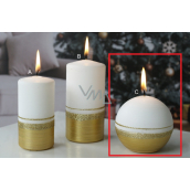 Lima Aroma line candle golden ball 80 mm 1 piece