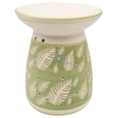 Aromalampa ceramic with leaves 16 cm