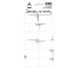 Sheet of Spice Jar Stickers 11 x 23.5 cm 0601