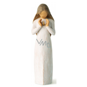 Willow Tree - Angel I will never forget Your light continues to shine, safely hidden inside me Figurine of an angel Willow Tree, height 17.5 cm