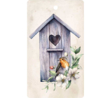 Bohemia Gifts Aromatic scented card Bird delicate and pure fragrance 11 x 6,3 cm