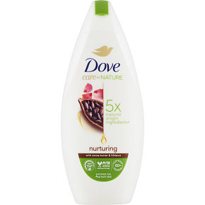 Dove Body Wash Nurturing Cocoa and Hibiscus Flower, 225 ml