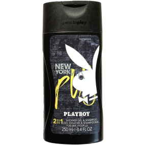 Playboy New York for Him 2in1 shampoo and shower gel for men 250 ml