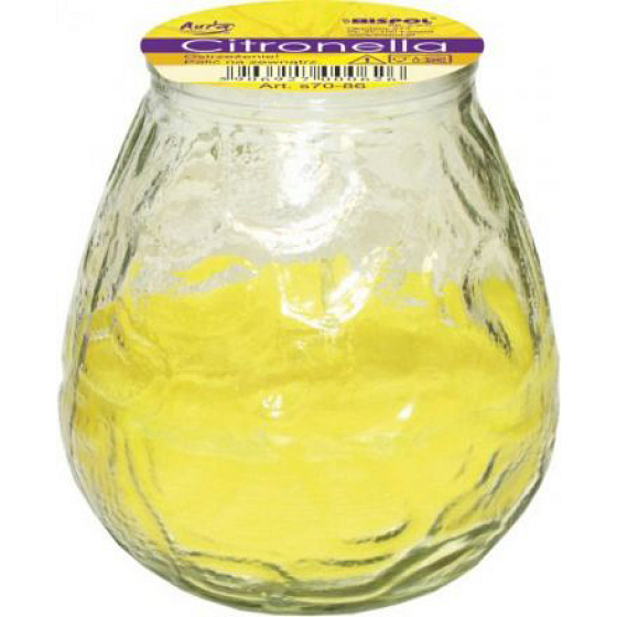 Bispol citronella repellent garden candle, 200 g