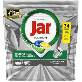 Jar Platinum Dishwasher Tablets, 34 pcs