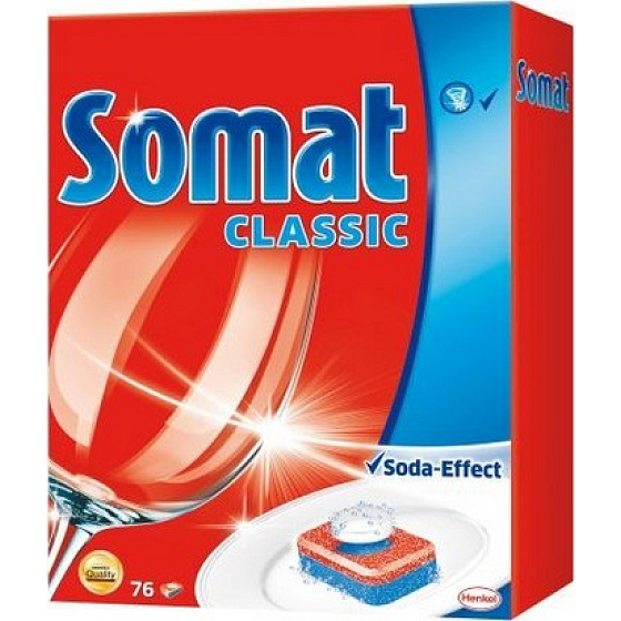 Somat Classic Soda Effect dishwasher tablets 76 pieces
