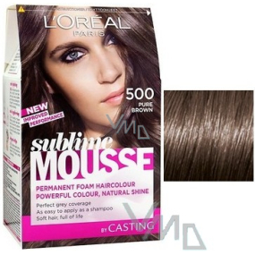 Loreal Paris Sublime Mousse hair color 500 real brown