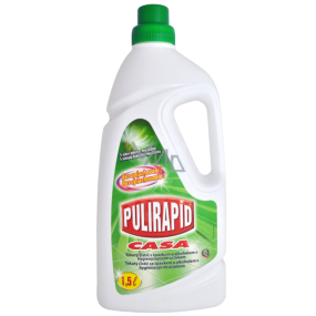Pulirapid Casa Muschio Bianco White Muscat Universal Liquid Cleaner with Ammonia and Alcohol for All Home Washable Surfaces 1.5L