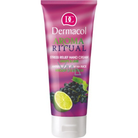 Dermacol Aroma Ritual Grapes with lime Anti-stress hand cream 100 ml