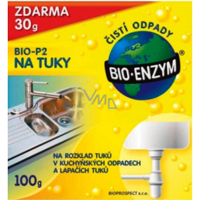 Bio-Enzyme Bio-P2 Biological preparation for the decomposition of fats in waste systems 100 g