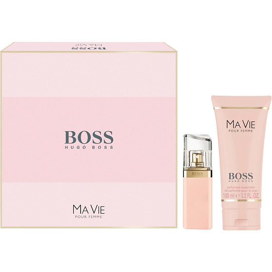 Hugo Boss Ma Vie pour Femme perfumed water 30 ml + body lotion 100 ml, gift set