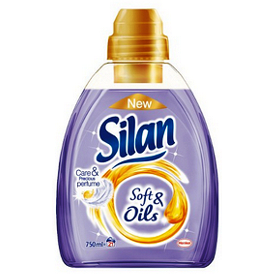 Silan Soft & Oils Care & Precious Perfume Oils Purple fabric softener concentrate 21 doses 750 ml