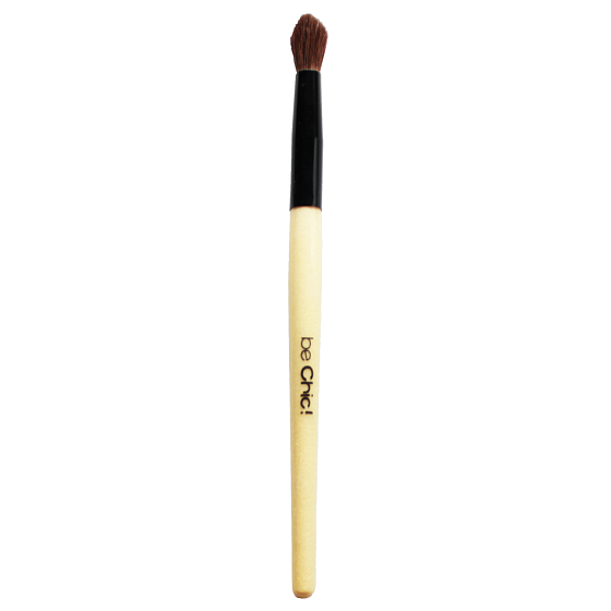 Be Chic! Professional White B 12 cosmetic eye brush round with natural pony hair 17 cm