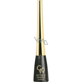 Golden Rose Extreme Sparkle Eyeliner Eyeliner 102 black 5.5 ml