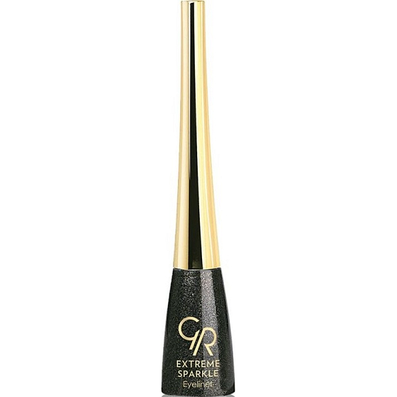 Golden Rose Extreme Sparkle Eyeliner 102 Black 5.5 ml