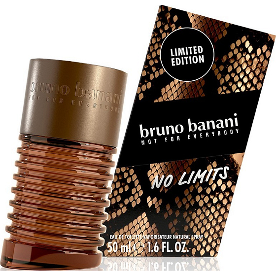 Bruno Banani No Limits Eau de Toilette for Men 50 ml