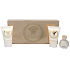 Versace Eros pour Femme perfumed water for women 5 ml + shower gel 25 ml + body lotion 25 ml, gift set