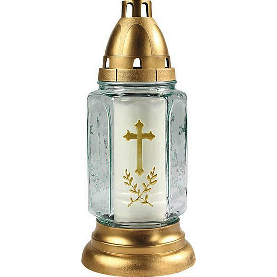 Bispol Glass lamp Medium 24 cm 3 days 3005 white