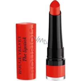 Bourjois Rouge Velvet Lipstick Lipstick 07 Joli Carminois 2.4 g
