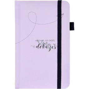 Albi Diary 2020 pocket with rubber band Everything you want ... 15 x 9.5 x 1.3 cm