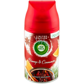 Air Wick FreshMatic Essential Oils Orange & Cinnamon Orange & Cinnamon Automatic Air Freshener 250 ml