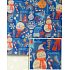 Nekupto Gift wrapping paper 70 x 150 cm Christmas Blue snowmen
