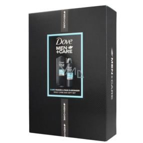 Dove Men + Care Clean Comfort shower gel for men 250 ml + antiperspirant deodorant spray 150 ml, cosmetic set