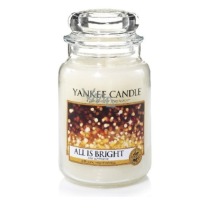 Yankee Candle All Is Bright - Everything just shines a classic scented candle large glass 623 g