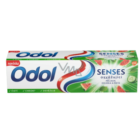Odol Senses Refreshing Melon, Cucumber & Mint Toothpaste 75 ml