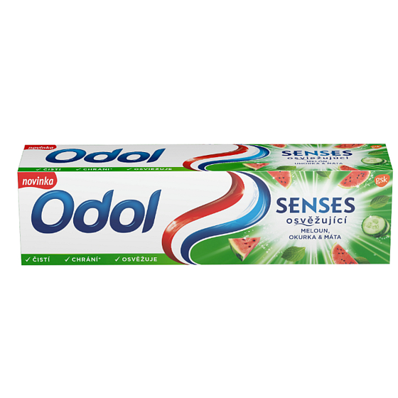 Odol Senses Refreshing Melon, Cucumber & Mint Toothpaste 75 ml