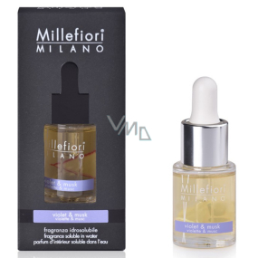 Millefiori Milano Natural Violet & Musk - Violet and Musk Aroma oil 15 ml
