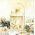 Nekupto Christmas gift cards Lantern with a star 6.5 x 6.5 cm 6 pieces