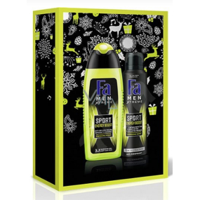 Fa Men Energy Boost shower gel 250 ml + deodorant spray 150 ml, cosmetic cartridge