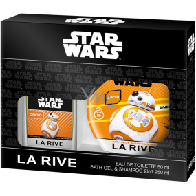 La Rive Disney Star Wars Droid Eau de Toilette for Men 50 ml + 2 in 1 body and hair gel 250 ml, cosmetic set