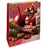 Nekupto Gift paper bag 23 x 18 x 10 cm Christmas with apples and cinnamon
