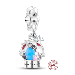 Sterling silver 925 Sweet family, family bracelet pendant VMD