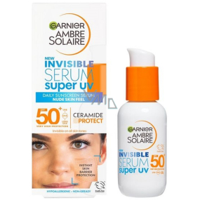 Garnier Ambre Solaire Invisible Serum Super UV SPF50+ Anti-UV Day Serum 30 ml